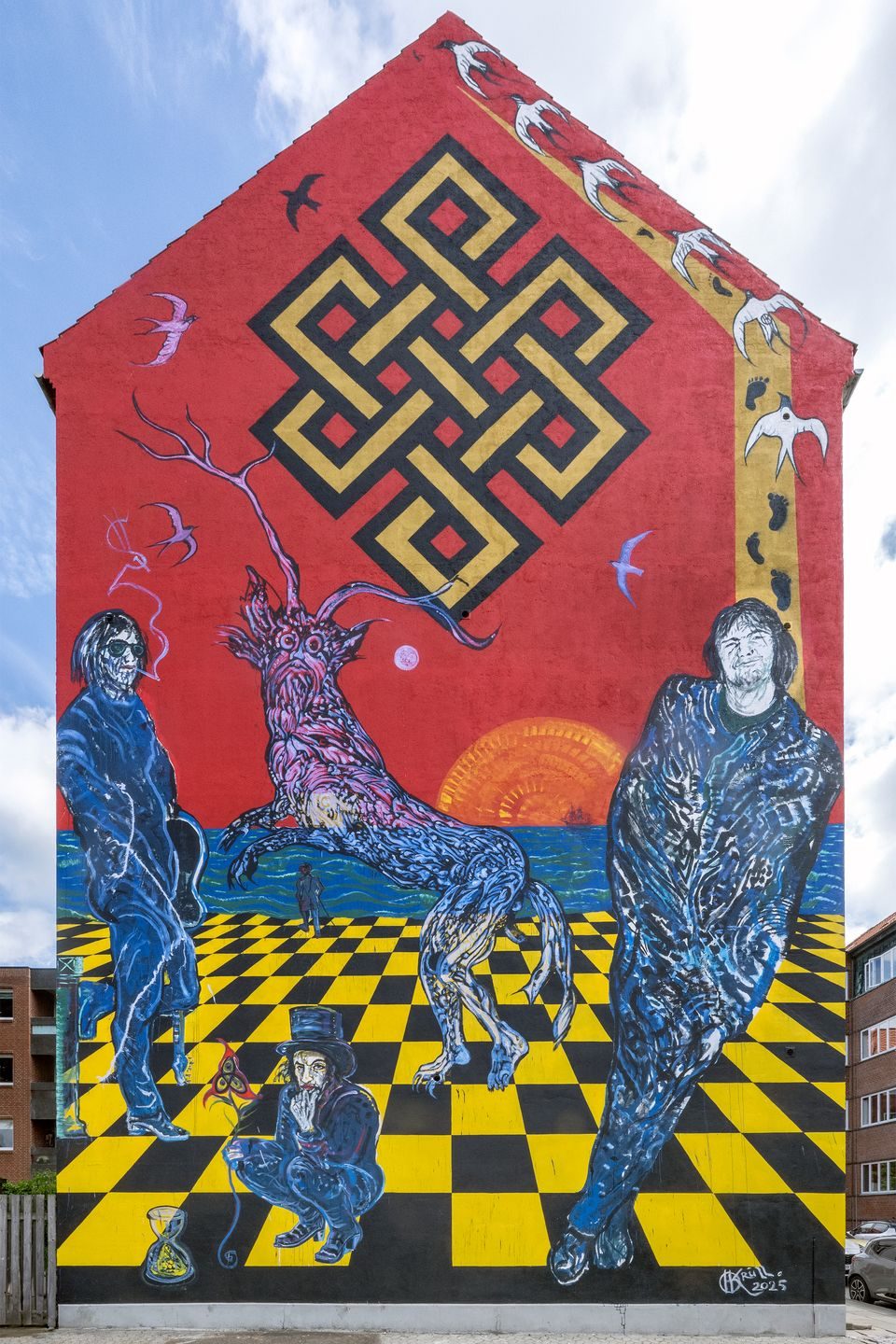 Endnu en mur i Esbjerg med en stærk historie